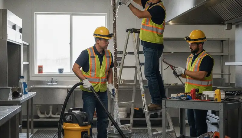 Emergency plumber repairing a leak in Las Vegas, NV for fast 24/7 plumbing service