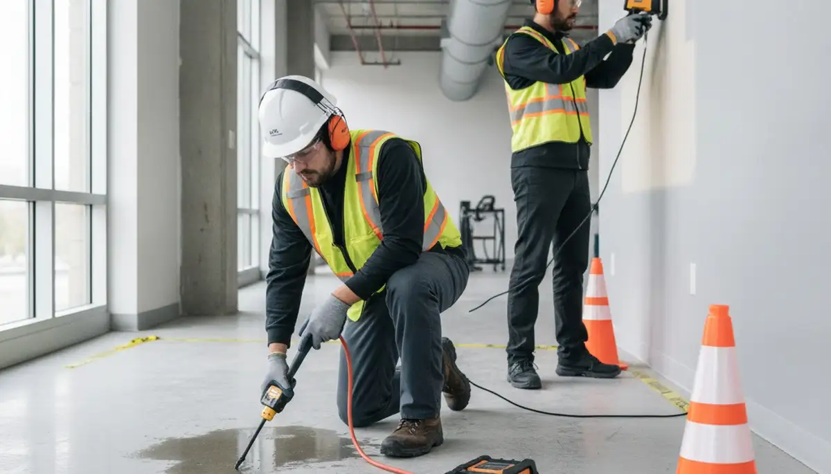 Las Vegas, NV plumbers perform leak detection for homes with prompt water line inspection