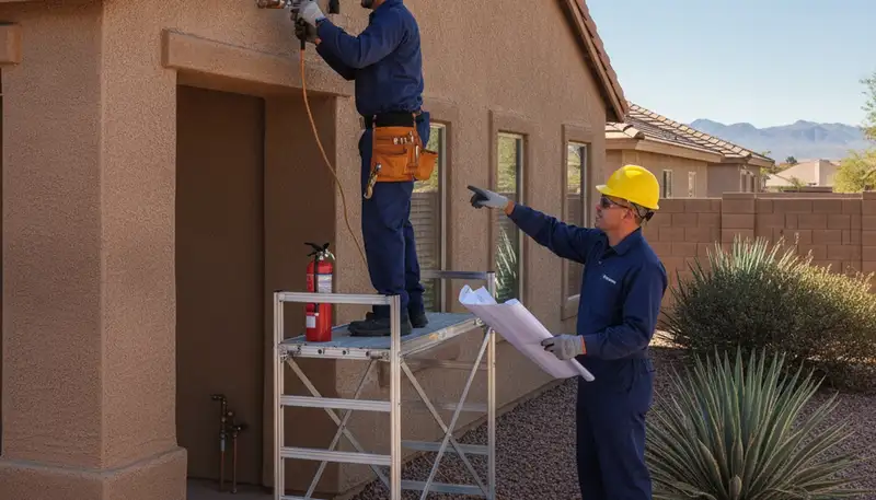 Las Vegas, NV plumbing repair technician providing professional residential plumbing service