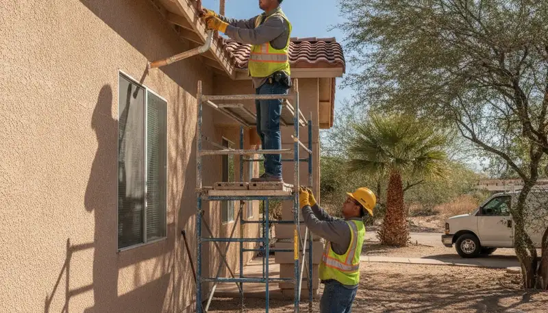Las Vegas, NV plumbing repair technician servicing residential pipes and fixtures