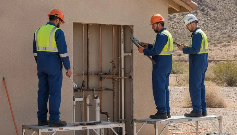 Las Vegas, NV plumbing repair service truck for residential and commercial emergency repairs