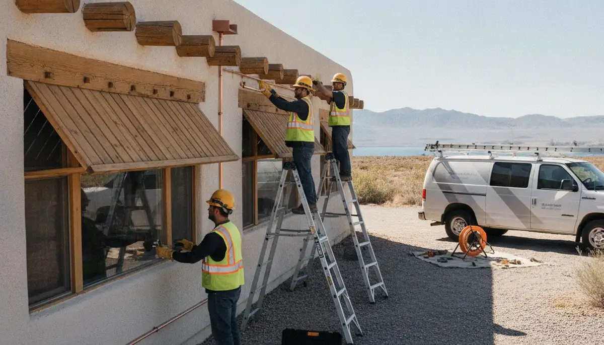 Las Vegas, NV plumbing repair technician servicing pipes for a local plumbing contractor
