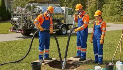 Septic tank cleaning service in Las Vegas, NV for local homes by On Call Plumbers