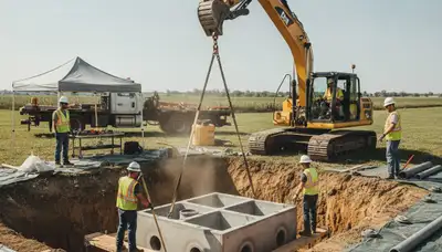 Septic tank installation for homes in Las Vegas, NV by On Call Plumbers