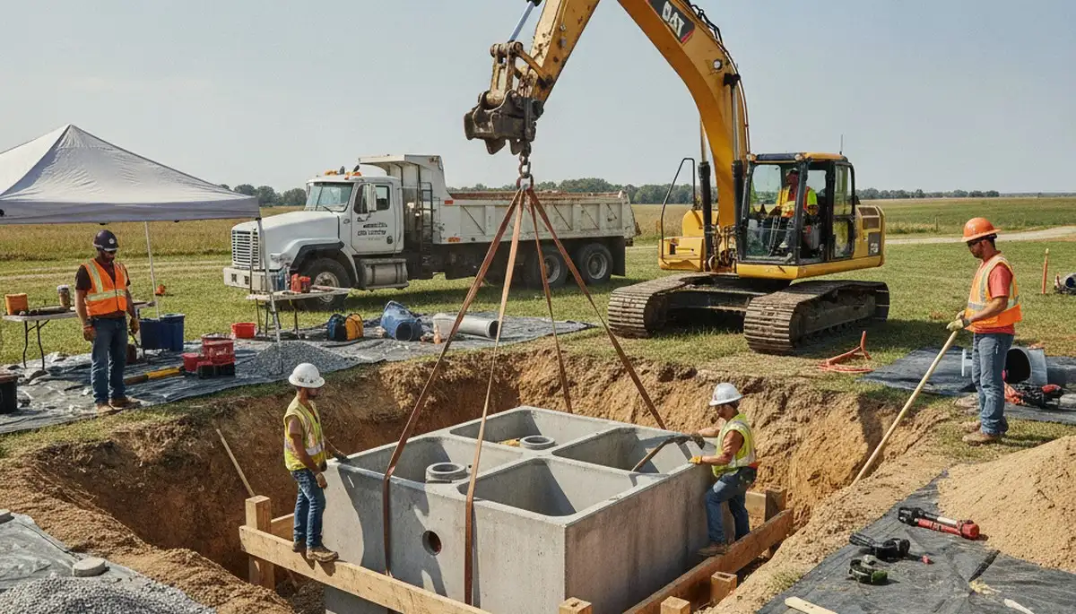 Septic tank installation for Las Vegas, NV homes by On Call Plumbers