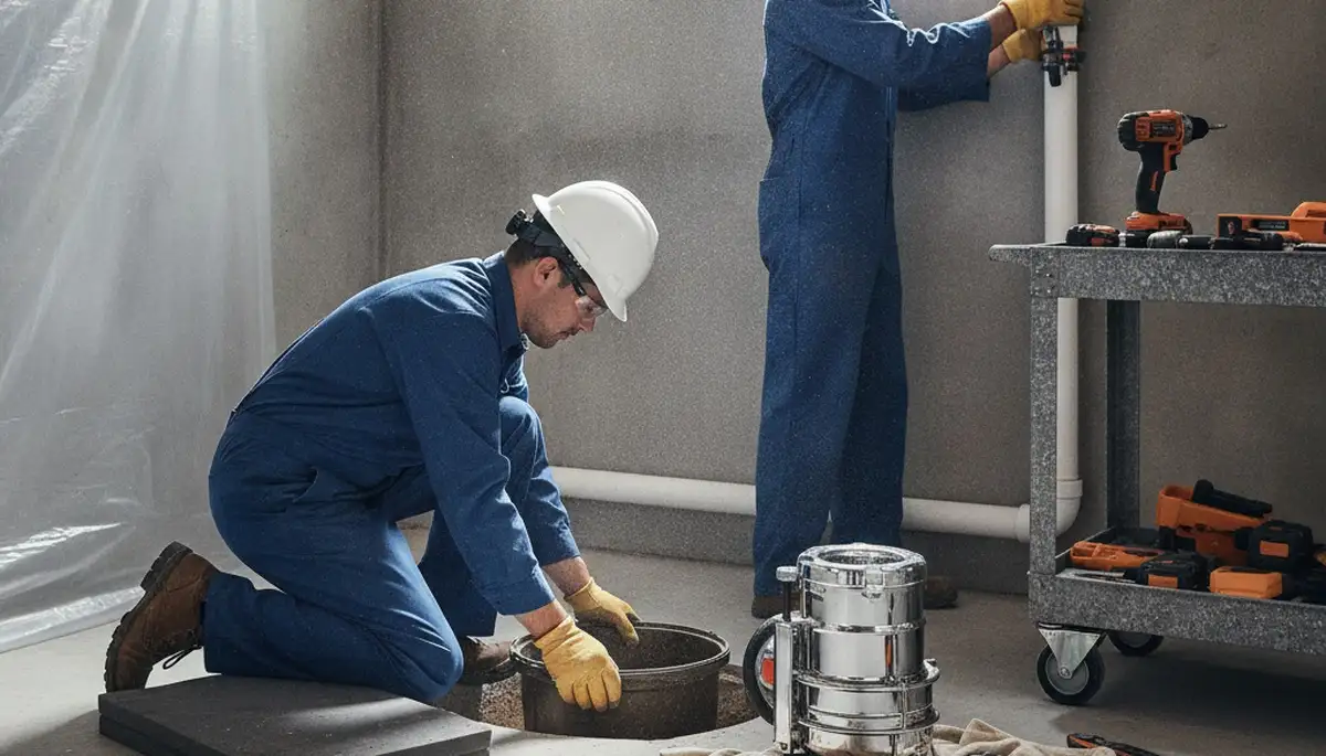 Las Vegas, NV plumber installing sump pump for home water protection