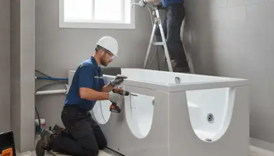 Walk-in tub installation for Las Vegas, NV homes by On Call Plumbers